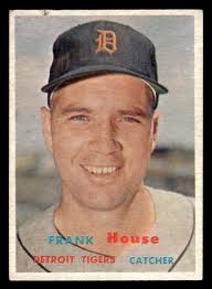 1957 Topps #223 Frank House