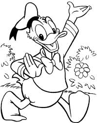 Logisch, want je wilt het liefst ineens een portret dat lijkt. Kleurplaat Donald Duck Makkelijk