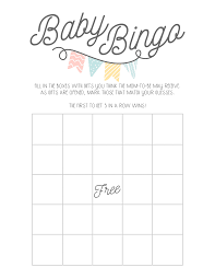 With this long list of free baby shower printables you should have no problem putting together an absolutely adorable party! Baby Shower Bingo 3 Ways To Play Free Printable Host A Baby Shower