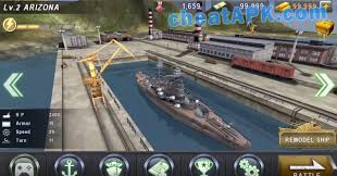 Pin Di Warship Battle 3d World War Ii Cheat Apk Mod Download