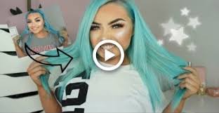 I Coloured My Hair Bubblegum Blue Blue Ombre Hair Denim Blue Hair Crazy Colour Hair Dye
