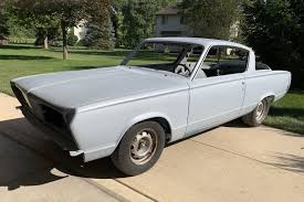 Image result for White 1966 Barracuda