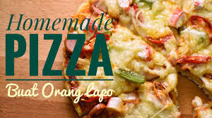 3 3.pizza buah ala teflon. Homemade Pizza Resepi Pizza Dirumah Youtube