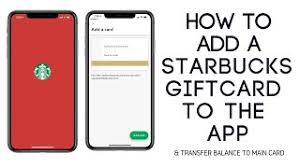 Last week i ordered while stopped at a light about six blocks from the starbucks. How To Add A Starbucks Gift Card To The App Transfer Balance Youtube