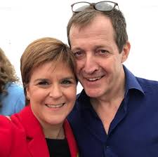 Alastair campbell has previously been confirmed to be stepping in to host good morning britainalongside susanna reidfollowing piers morgan'sexit. Peace Activists Condemn Nicola Sturgeon S Selfie With Iraq War Spindoctor Alastair Campbell Heraldscotland