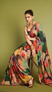 New Upcoming Movies Of Deepika Padukone 2018 2019 Stylish Sarees Indian Saree Blouses Designs Indian Sari Dress