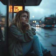 Free Evening bus wait Image | Download ...