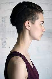 Harmony Boucher Androgynous Androgynous Hair Short Hair Styles Sleek Short Hair
