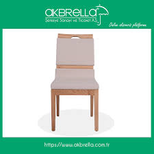 ergonomik kademeli sirt bolgesi ile dikkat ceken ic mekanlara uygun krem renkli ahsap sandalye modelimiz sandalye ev dekoru ic mekan