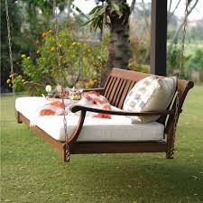 Buy products such as costway loveseat patio canopy swing glider hammock cushioned steel frame outdoor at walmart and save. Outdoor Couch Swings Sale Off 52