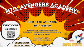 Magic the Gathering: Avengers Academy at Gnome Games