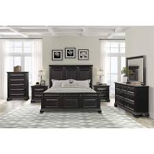 Get 5% in rewards with club o! Renova Vintage Black Wood Traditional 6 Piece Bedroom Set On Sale Overstock 31294030