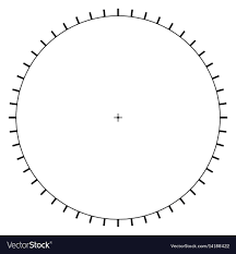 Blank Polar Graph Paper Protractor Pie Chart