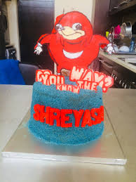 Cakes / chocolates special occasions cakes. Ugandan Knuckles Cake Dragon Cakes Cake Meme Party