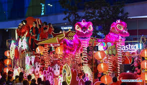 Chingay Night Parade Held In Johor Bahru Malaysia Xinhua English News Cn