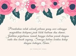 Ucapan selamat ulang tahun pernikahan islami. 49 Kata Mutiara Dan Ucapan Pernikahan Romantis Paling Menyentuh