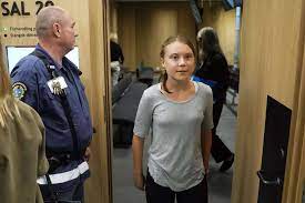 Greta Thunberg fined for disobeying Sweden police, denies crime - The  Economic Times