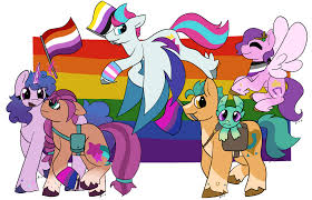 Happy Pride Everypony! Here's a bunch of Prideful Pony Art! What are your  LGBTQ Pony Headcanons or Ships? : r/mylittlepony