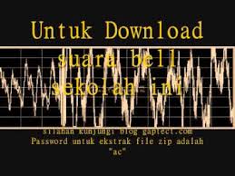 Suara bel terdiri dari 4 jenis yaitu: Download Suara Bell Otomatis Sekolah Gratis Youtube