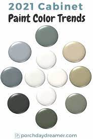 According to the trends in fashion colors for interior paint 2021, and interior design in general, the color white is one of the stars this year, so it the walls and cabinets painted white not only lighten and brighten a room, but also maintain a visual simplicity and uniformity that makes the small kitchen. 2021 Kitchen Cabinet Paint Color Trends Painted Kitchen Cabinets Colors Kitchen Color Trends Painting Kitchen Cabinets