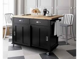 rustic kitchen island on wheels