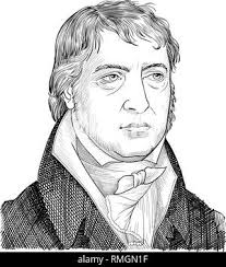 George Wilhelm Friedrich Hegel portrait line art illustration. He was a  German philosopher and important figure of German idealism Stock Vector  Image & Art