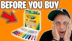 Amazon.com: Crayola Assorted Broad Line Markers 10 Count