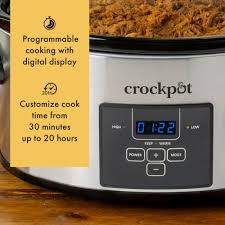 All three crocks nest into the slow. Crockpot Choose A Crock Programmable Slow Cooker Crock Pot