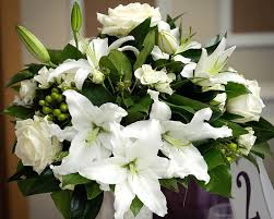 Check spelling or type a new query. Hd Wallpaper White Lilies And White Roses Bouquet Composition Flower Petal Wallpaper Flare