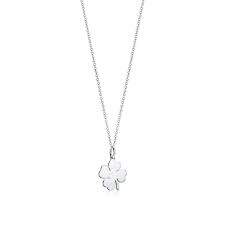 Tiffany Charms Four Leaf Clover Charm In Sterling Silver Tiffany Co Four Leaf Clover Necklace Clover Necklace Clover Leaf