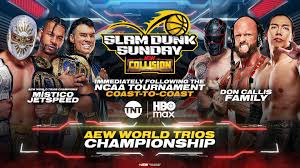 AEW Collision Slam Dunk Sunday Results (3/22): AEW Trios Title Bout