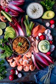 4.7 out of 5 stars. Seafood Party Platter With Three Dips Nicky S Kitchen Sanctuary