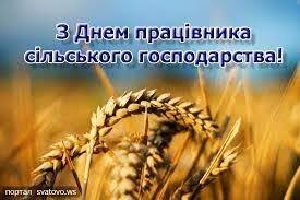 Привітання з нагоди дня працівників сільського господарства україни. Privitannya Z Dnem Pracivnikiv Silskogo Gospodarstva