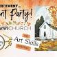 Ladies' Paint Party - Autumn Church - Acrylic Painting event image