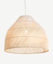 With an orange/yellow bulb you can emit a beautiful, warm colour to the room, or if you want to experiment with other colours you can, too. Java Lamp Shade Small Natural Rattan Made Com