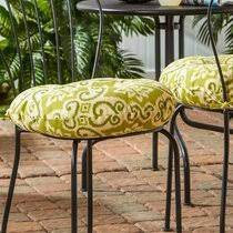 They have two sets of ties at back of pad to secure pad to furniture. Bistro Chair Cushions Wayfair