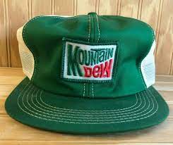 Vintage K Brand Product Mountain Dew Soda Trucker Hat Patch Cap Green White Rare Kbrand Truckerhat Casual Hat Patches Vintage Trucker Hats Trucker Hat