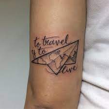 A compass tattoo is a common sight among fishermen and sailors. 80 Best Travel Tattoo Designs In 2021 Traveling Tattoos Ideas