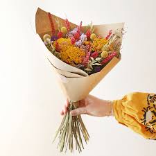 Comment must not exceed 1000 characters. Rainbow Brights Dried Flower Bouquet Lisa Angel