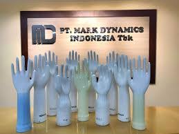 Produsen cetakan sarung tangan (hand former) pt mark dynamics indonesia tbk (mark) optimistis pembangunan pabrik di perusahaan akan rampung pada mei 2019 di tanjung morawa, sumatra utara. Pt Mark Dynamics Indonesia Tbk