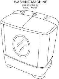 #unicorn coloring page thank you for watching. Washing Machine Coloring Page