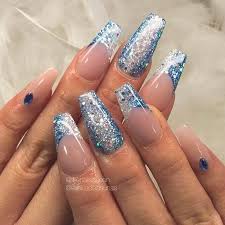 Shimmery navy blue and gold leaf nails another gorgeous look with navy colour. 50 Stunning Blue Nail Designs For A Bold And Beautiful Look In 2021