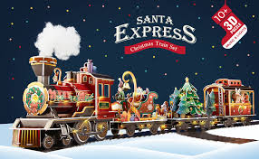 This diy train puzzle kit will help you create a mini . Amazon Com 3d Puzzles For Adults Puzzles For Kids Ages 8 10 Led Santa Express Train With Colorful Led Lights Christmas Melody Toys Gifts For 8 Year Old Girls Boys Crafts Stem Projects For