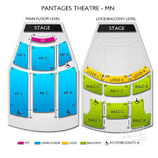 20 Best Pantages Theater Seating Chart