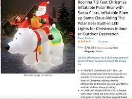 Using outdoor inflatable christmas decorations to decorate your yard this year for christmas can help you create a winter wonderland of special characters that will delight the neighbor children, family and friends. 15 Over The Top Inflatable Outdoor Christmas Decorations You Can Buy