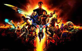 Jika kamu penggemar game yang satu ini, pastinya mau dong wallpaper free fire untuk melengkapi koleksi kamu? 2732x1536px Free Download Hd Wallpaper Bioware Mass Effect Video Games Group Of People Flame Fire Wallpaper Flare