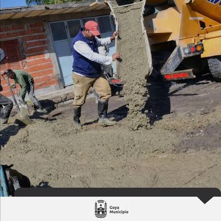 Avanzamos con más obras de pavimento en la ciudad! ?? Próximamente  iniciaremos los trabajos en varios frentes: - Calle Brasil: Continuamos con  el pavimento entre calles Monseñor D'Andrea y Piragini Niveiro ? -