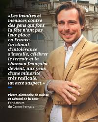Alors qu'une pétition soutenue par l'eurodéputée LFI Emma Fourreau a appelé  à l'interdiction d'un banquet du Canon français à Caen, qui s'est  finalement tenu, les fondateurs de l'entreprise, Pierre-Alexandre de Boisse  et