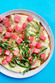 Summer Never Has To End With This Mouthwatering Watermelon Pizza Thenewwhiteflour Califlourfo Cauliflower Pizza Recipe Watermelon Pizza Califlour Recipes