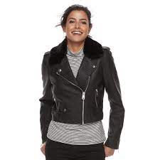 Women S Levi S Asymmetrical Faux Leather Moto Jacket Faux Leather Moto Jacket Leather Moto Jacket Moto Jacket